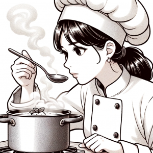「tasting」のイメージ
