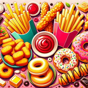 「fried」のイメージ