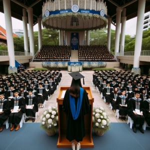 「graduation ceremony」のイメージ