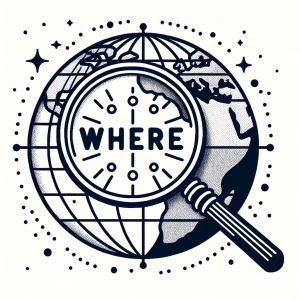 「where」のイメージ