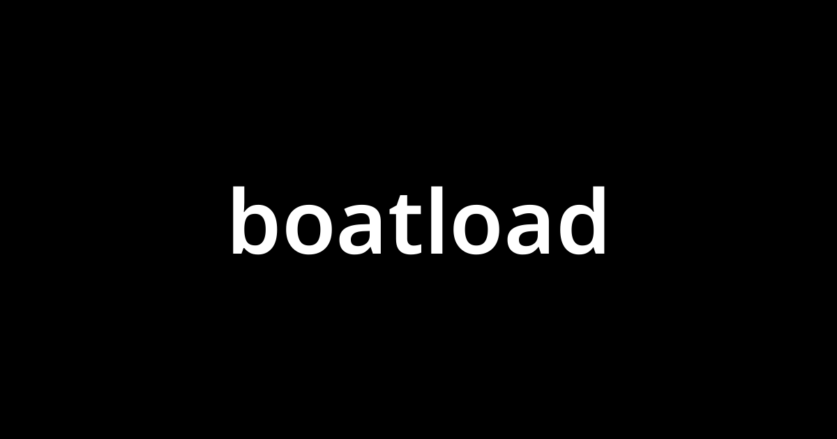 boatload