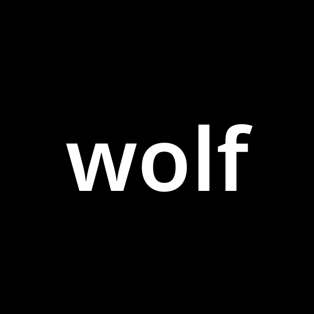 ウルフ Wolf とは カタカナ語の意味 発音 類語辞典