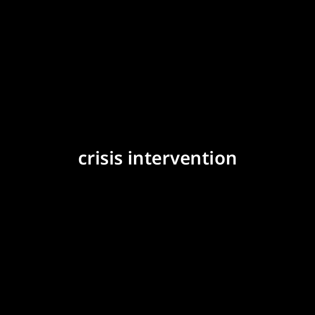 「クライシス・インタベンション(crisis intervention)」とは？ カタカナ語の意味・発音・類語辞典